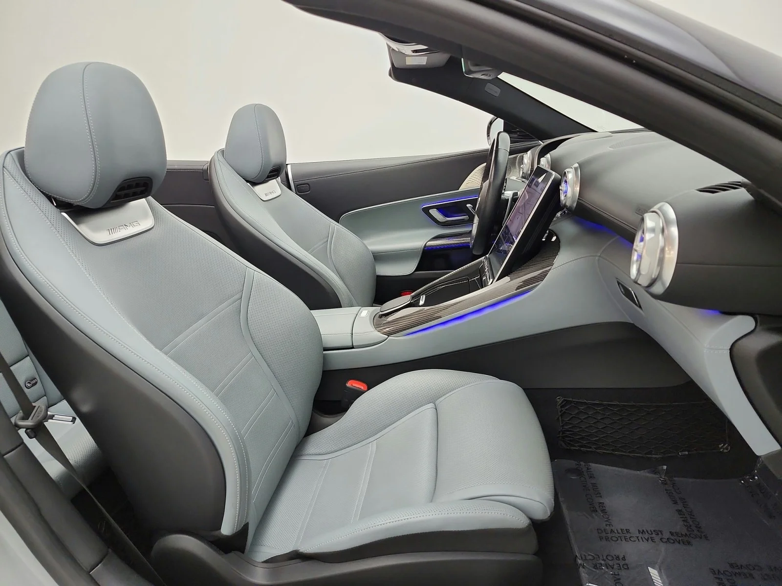 Certified Used 2022 MANUFAKTUR Alpine Grey Mercedes-Benz AMG® SL 55 Roadster image 19