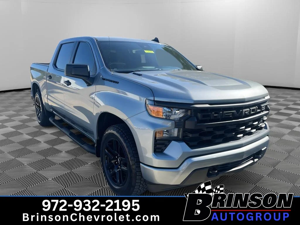 New 2026 Sterling Gray Metallic Chevrolet Custom image 3