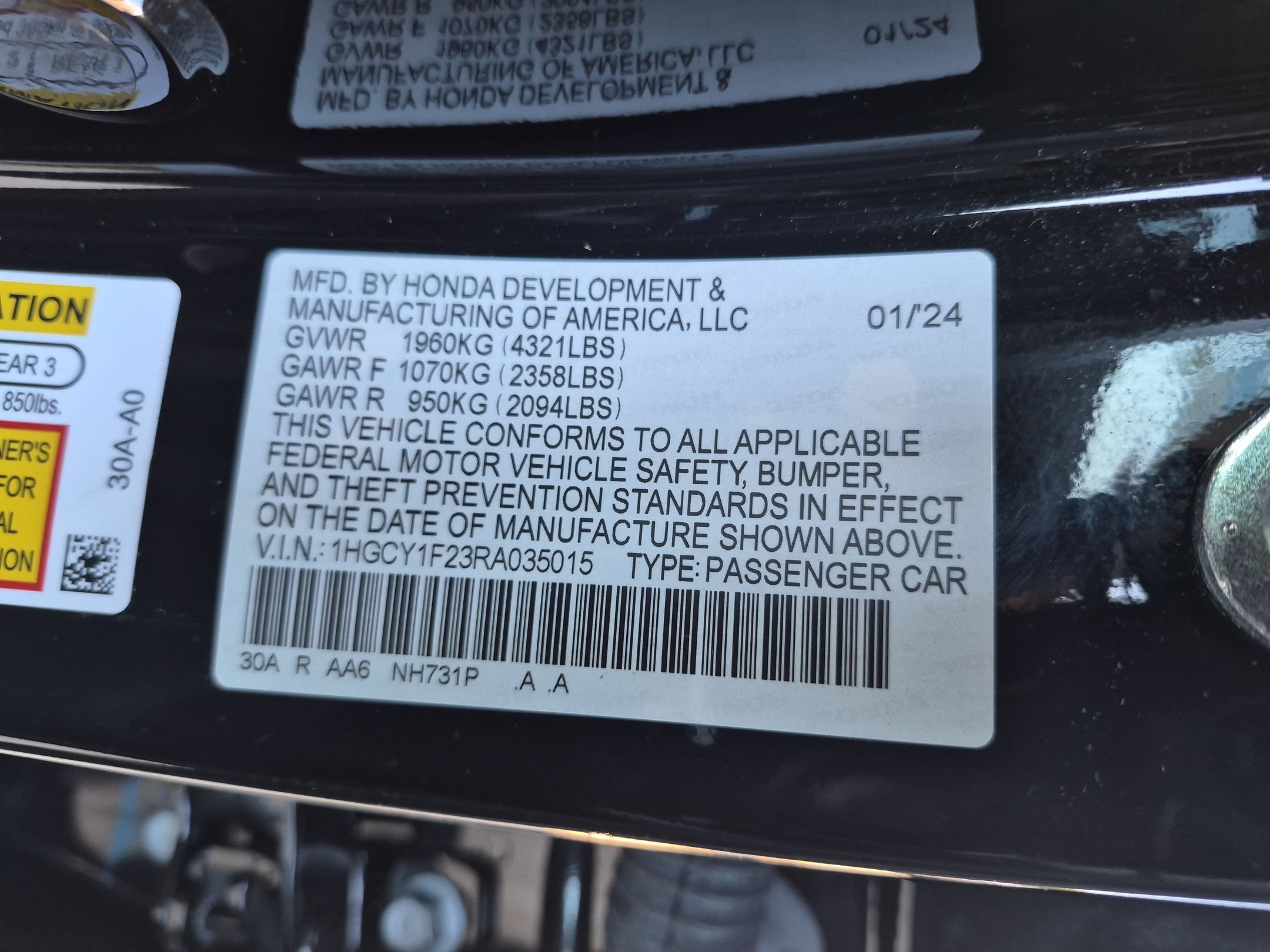 2024 Honda Accord LX - Photo 33
