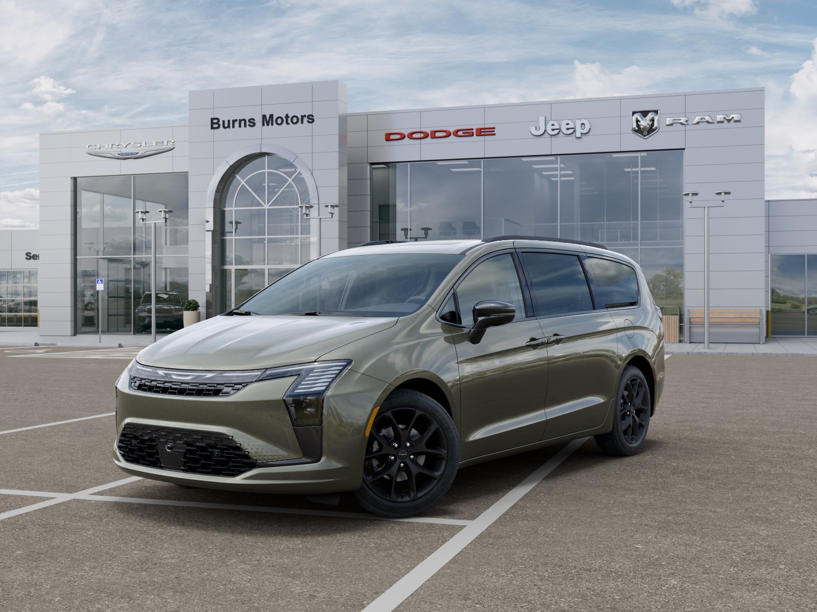 New 2027 Olive Green Pearl-Coat Exterior Paint Chrysler Limited S image 27
