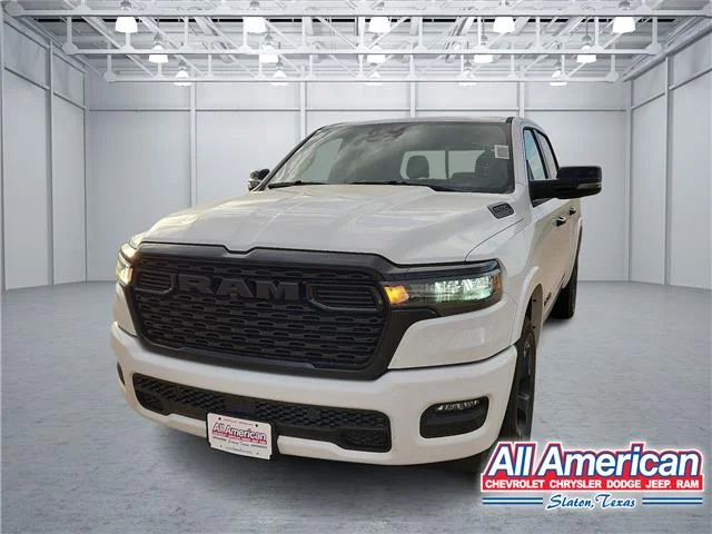 New 2027 PW7 Bright Whit Ram LONE STAR CREW CAB 4X4 5