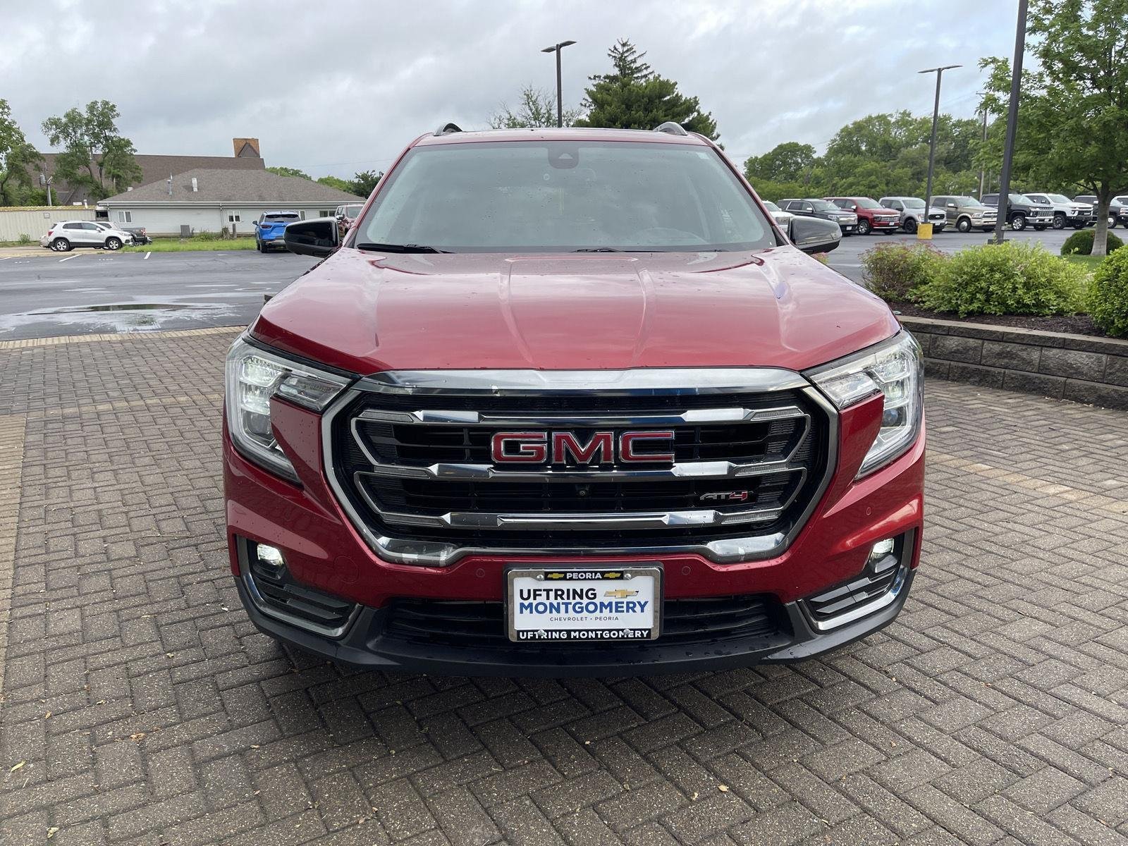 Used 2024 Volcanic Red Tintcoat GMC AT4 image 8
