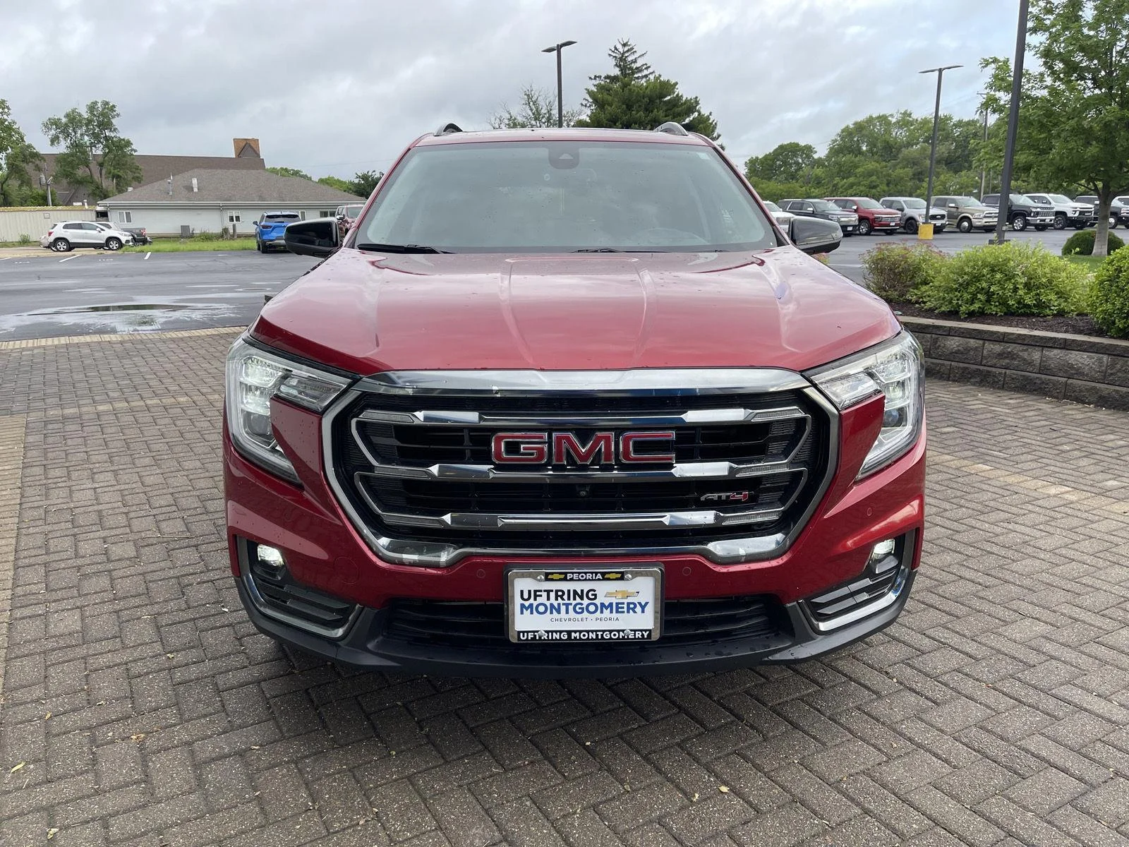Used 2024 Volcanic Red Tintcoat GMC AT4 image 8