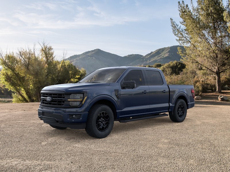 New 2026 Antimatter Blue Metallic Ford XLT image 1