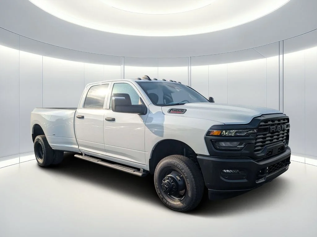 New 2026 Bright White Clear-Coat Exterior Paint RAM Tradesman image 1