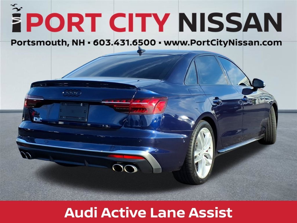 Used 2021 Navarra Blue Metallic Audi 3.0T Prestige w/ s-sport & navigation image 36