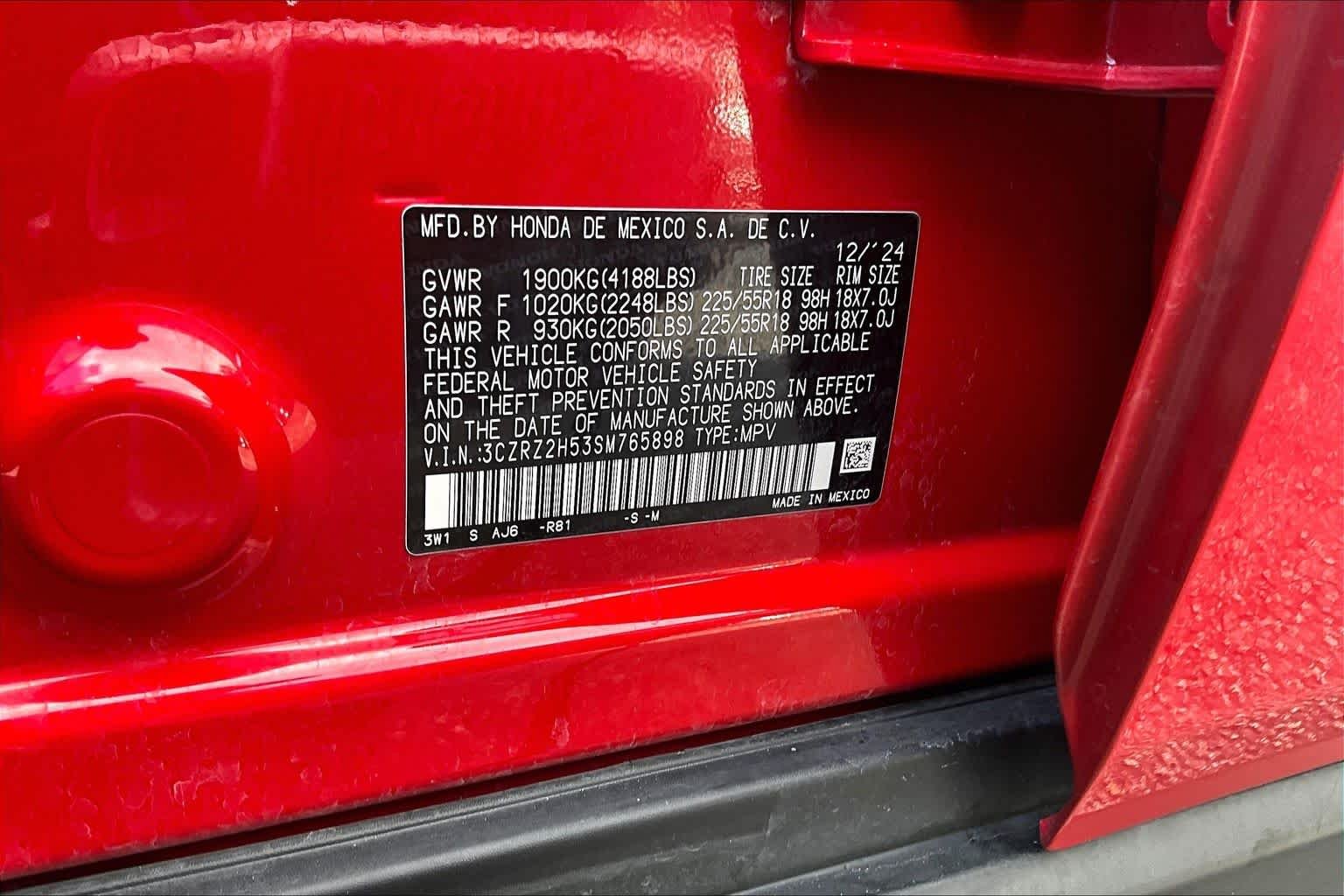 Used 2025 Milano Red Honda Sport image 34