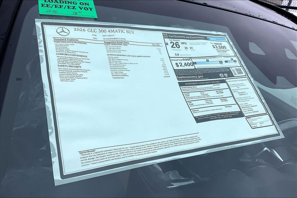 Used 2026 Black Mercedes-Benz GLC 300 image 12