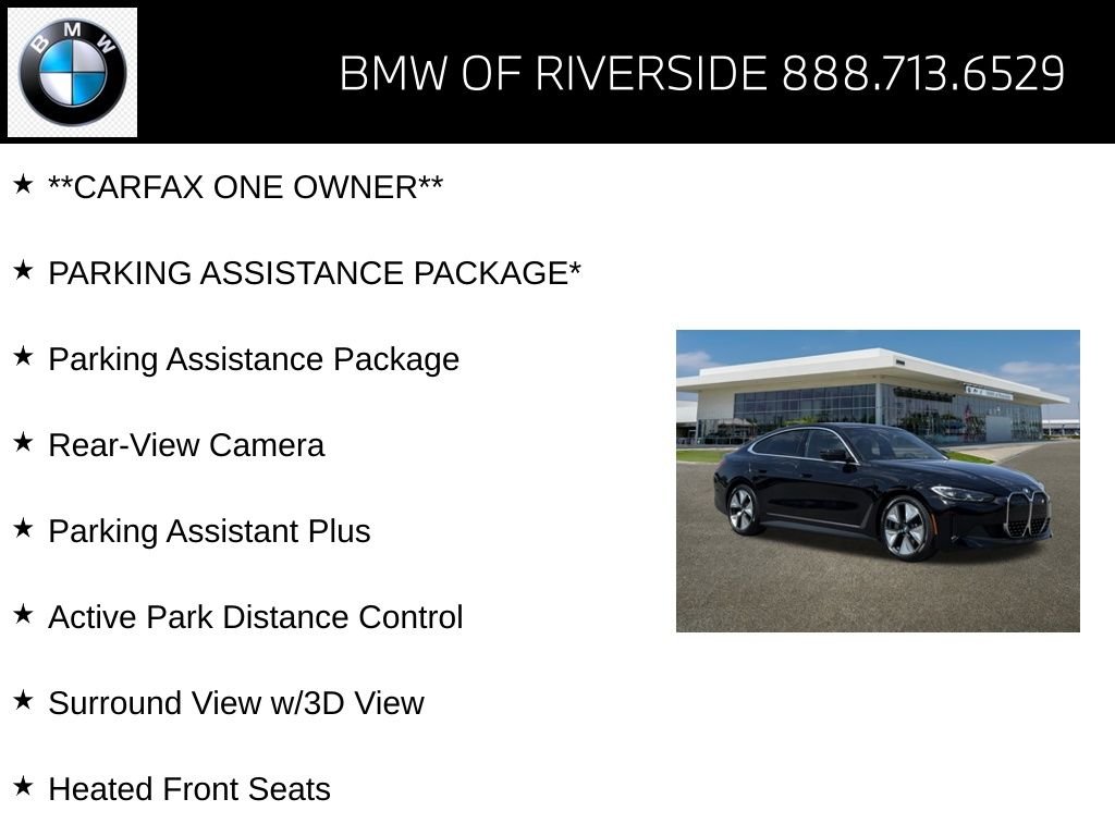 Certified Used 2023 Jet Black BMW eDrive40 image 15