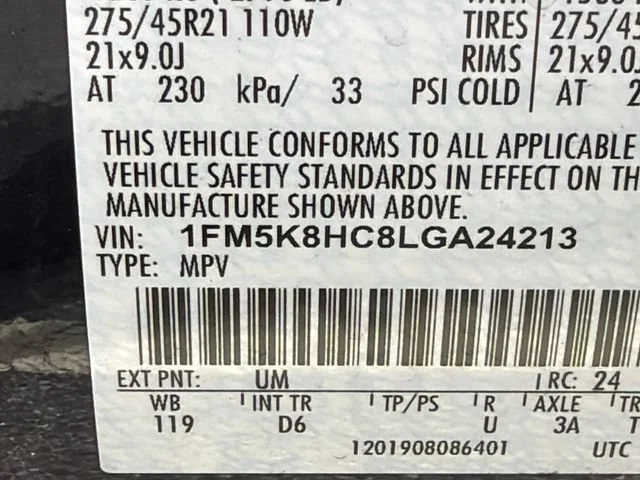 Used 2020 Black Ford Platinum image 34