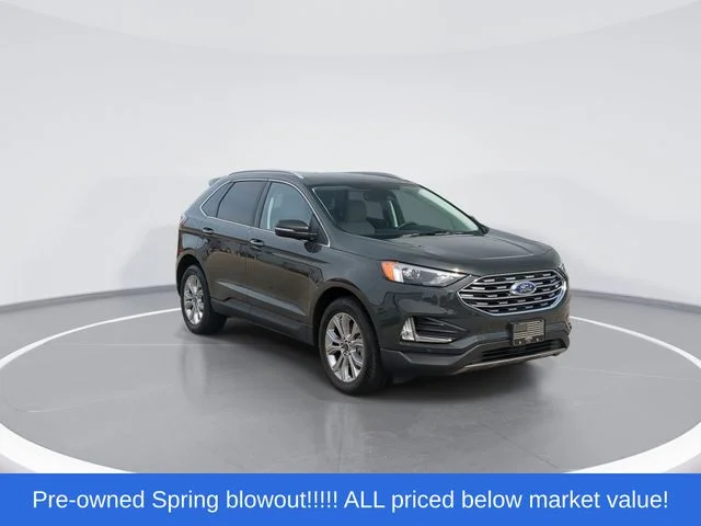 Used 2024 Green Ford Titanium image 2