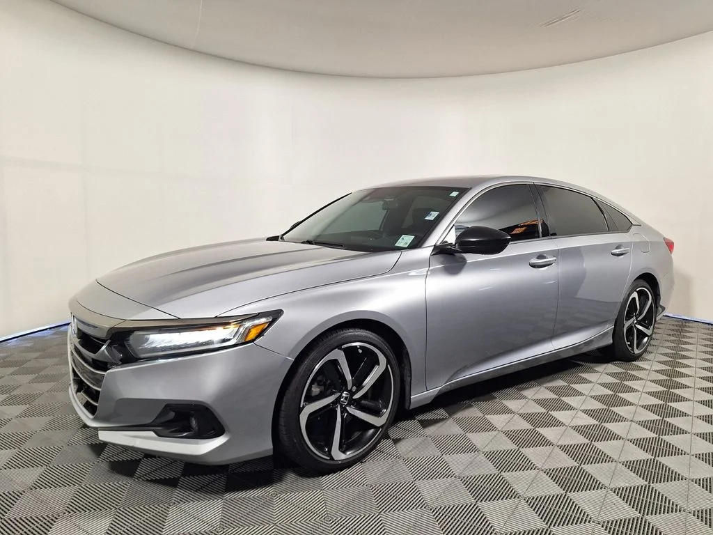 Certified Used 2021 Lunar Silver Metallic Honda Sport 2.0T image 1