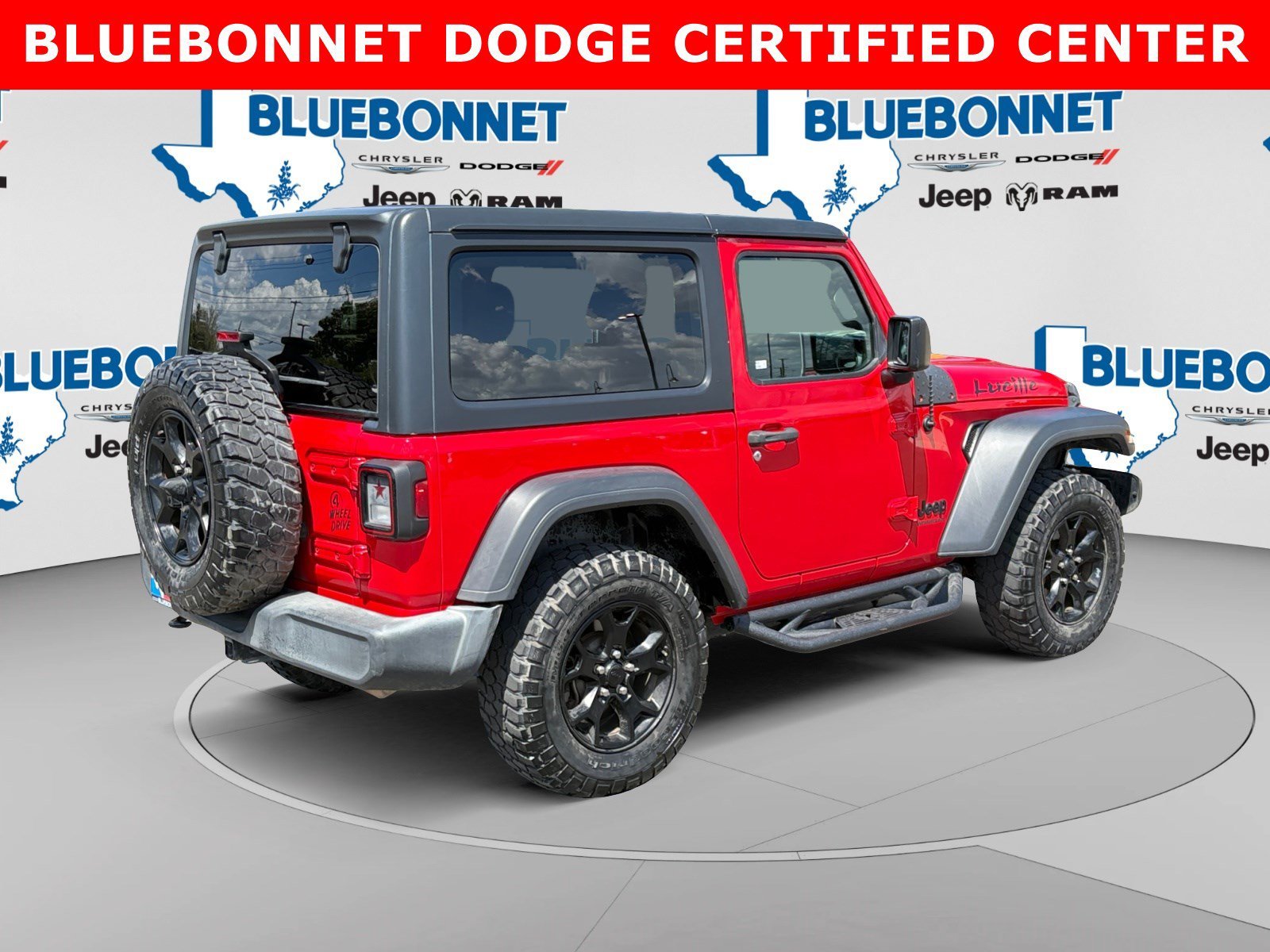 Used 2021 Firecracker Red Clearcoat Jeep Willys Sport image 5