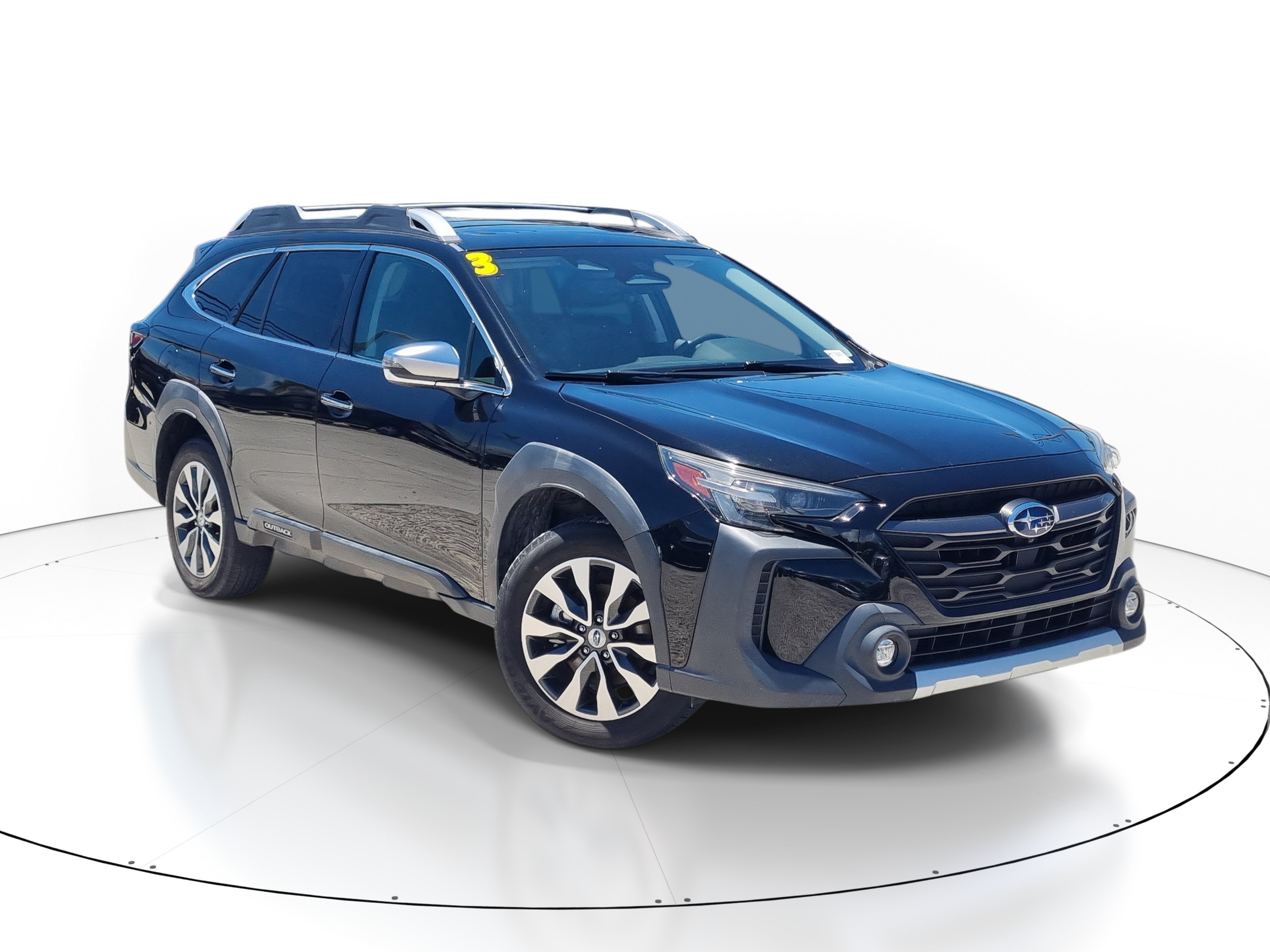 Used 2023 Crystal Black Silica Subaru Touring image 1