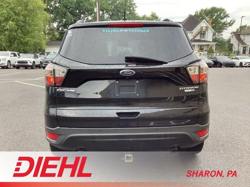 Used 2017 Black Ford Titanium image 6