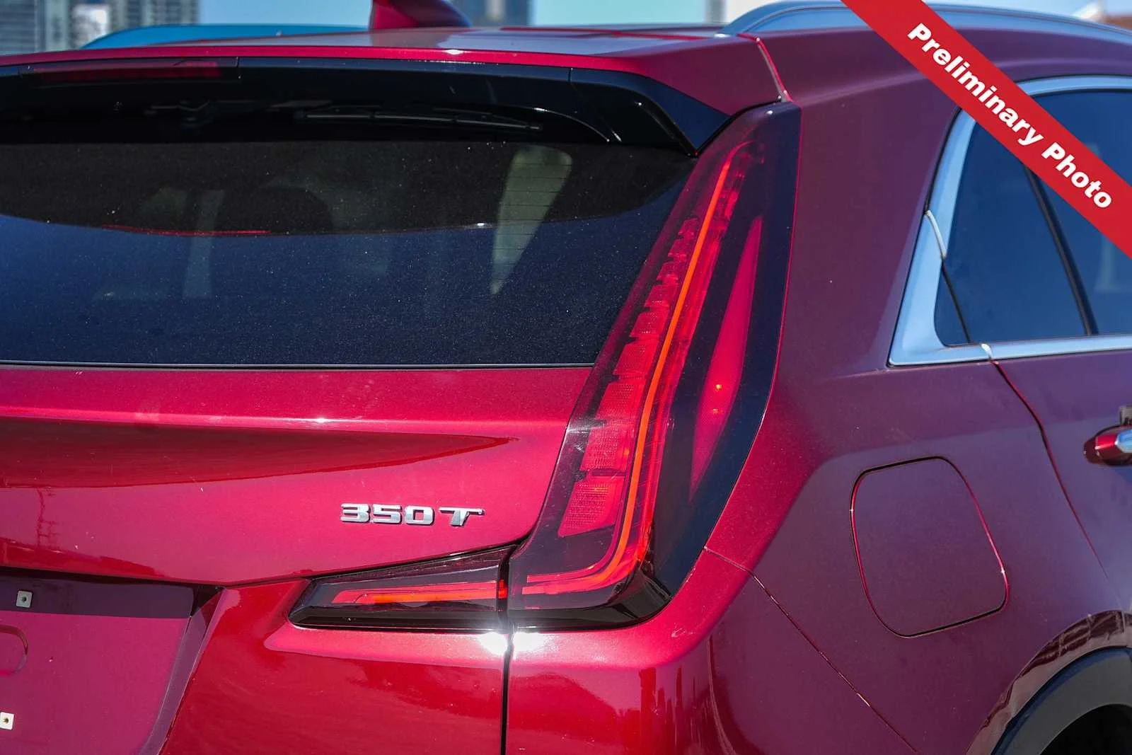 Used 2020 Red Horizon Tintcoat Cadillac FWD Premium Luxury image 9