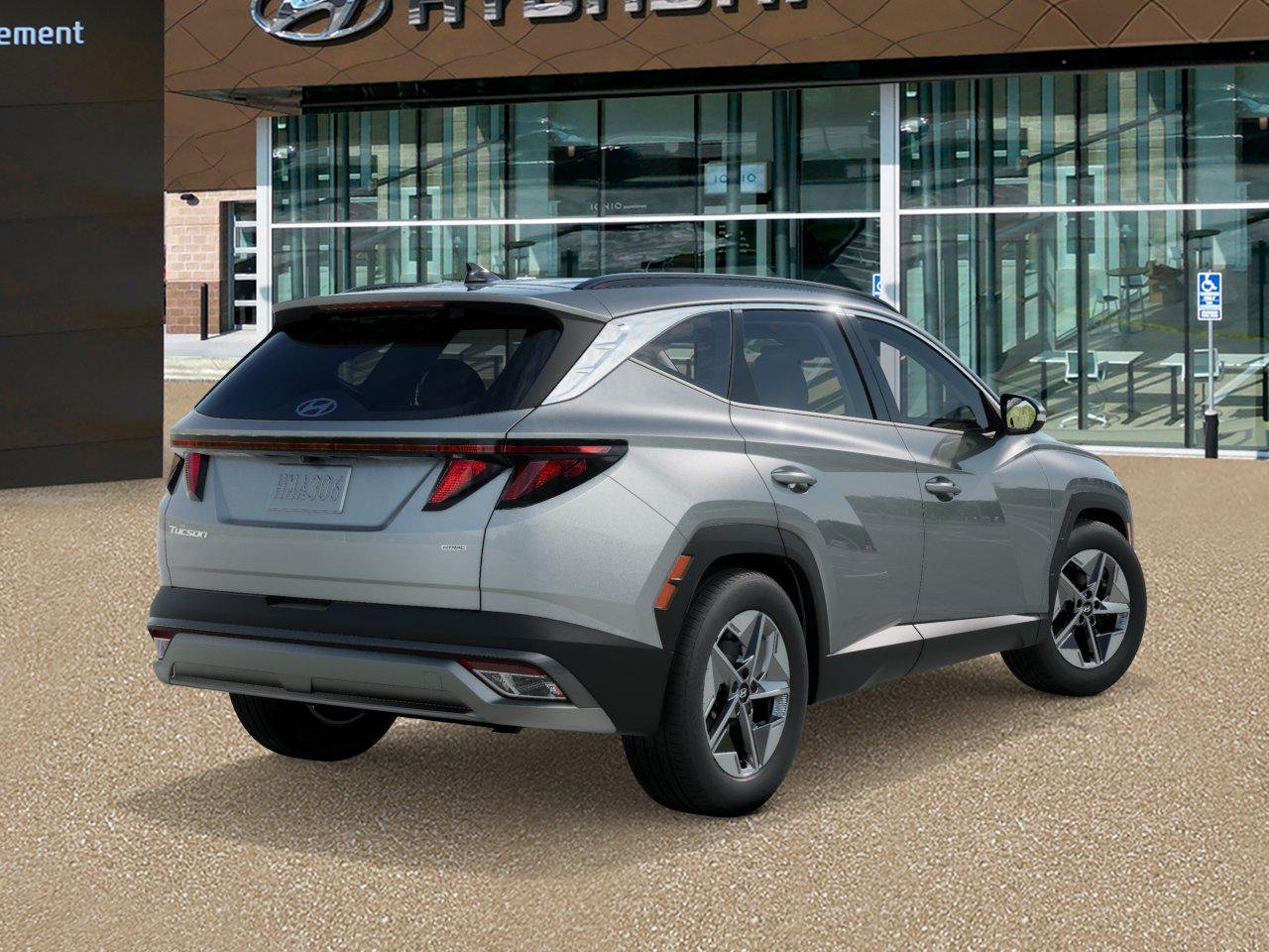 New 2026 Shimmering Silver Hyundai SEL AWD image 4