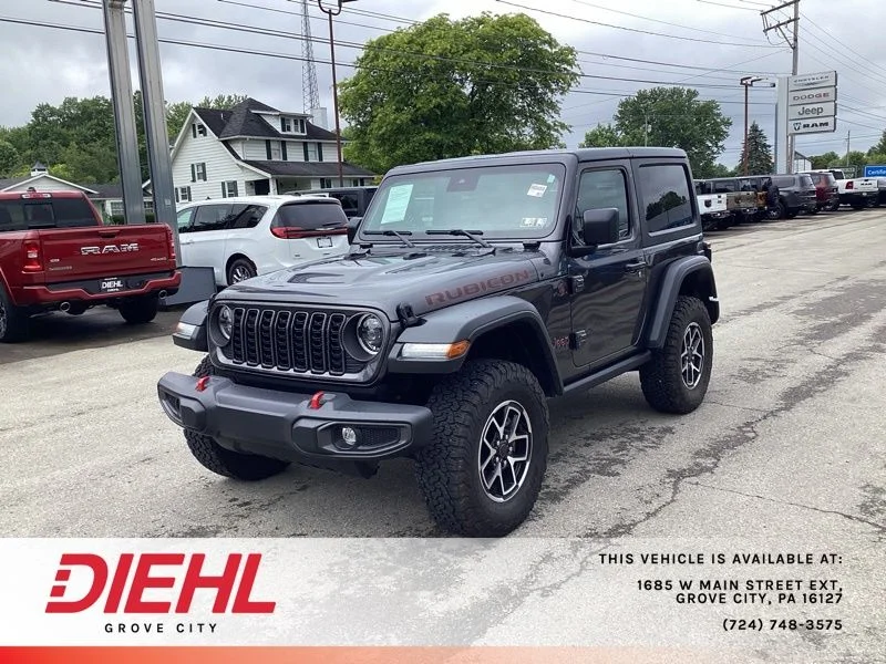 Used 2024 Gray Jeep Rubicon image 3