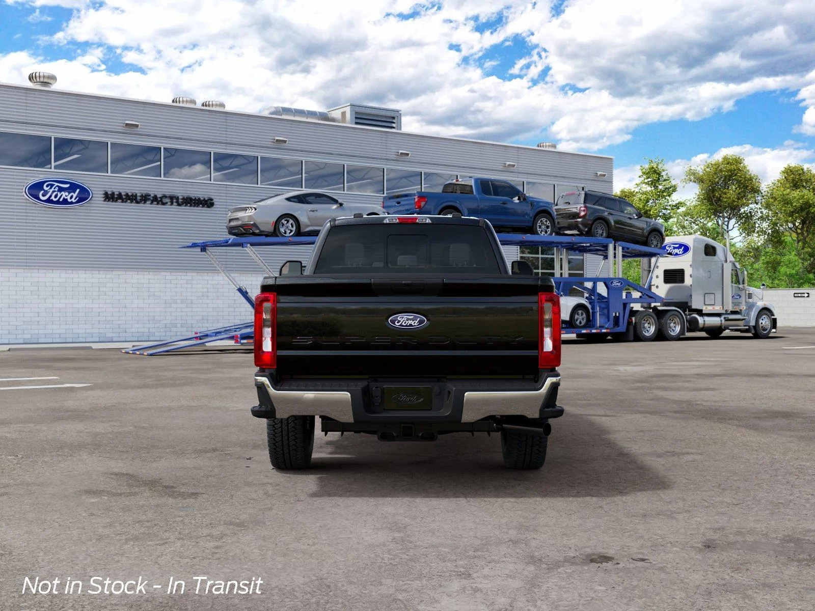 New 2027 Agate Black Metallic FORD F-350® XLT image 5