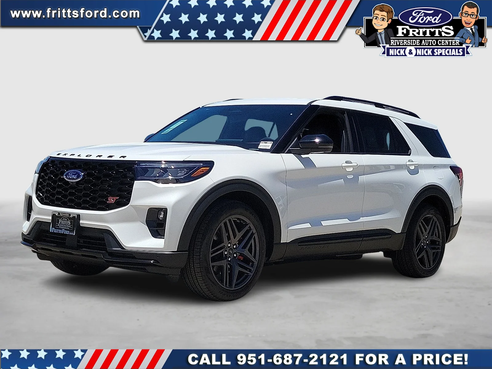 New 2026 Star White Metallic Tri-Coat Ford ST image 1