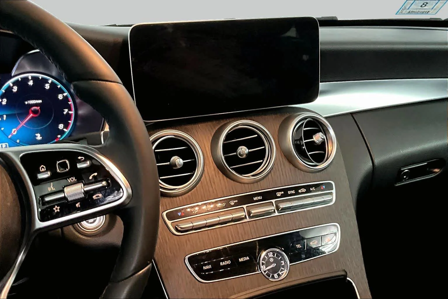 Used 2021 Black Mercedes-Benz C 300 image 7