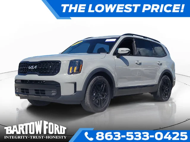 Certified Used 2024 Gray Kia SX-Prestige X-Line image 1
