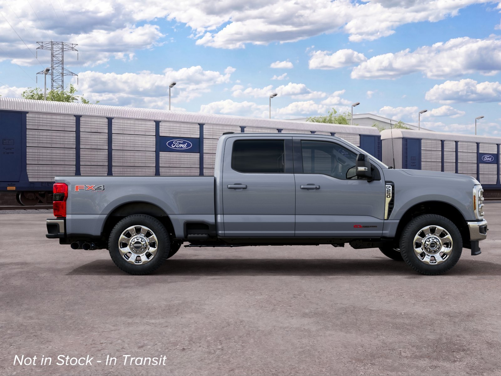 New 2027 Glacier Gray Metallic Tri-Coat Ford F-250® Lariat® image 5