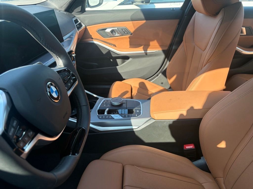 Certified Used 2025 Mineral White Metallic BMW 330i xDrive image 7