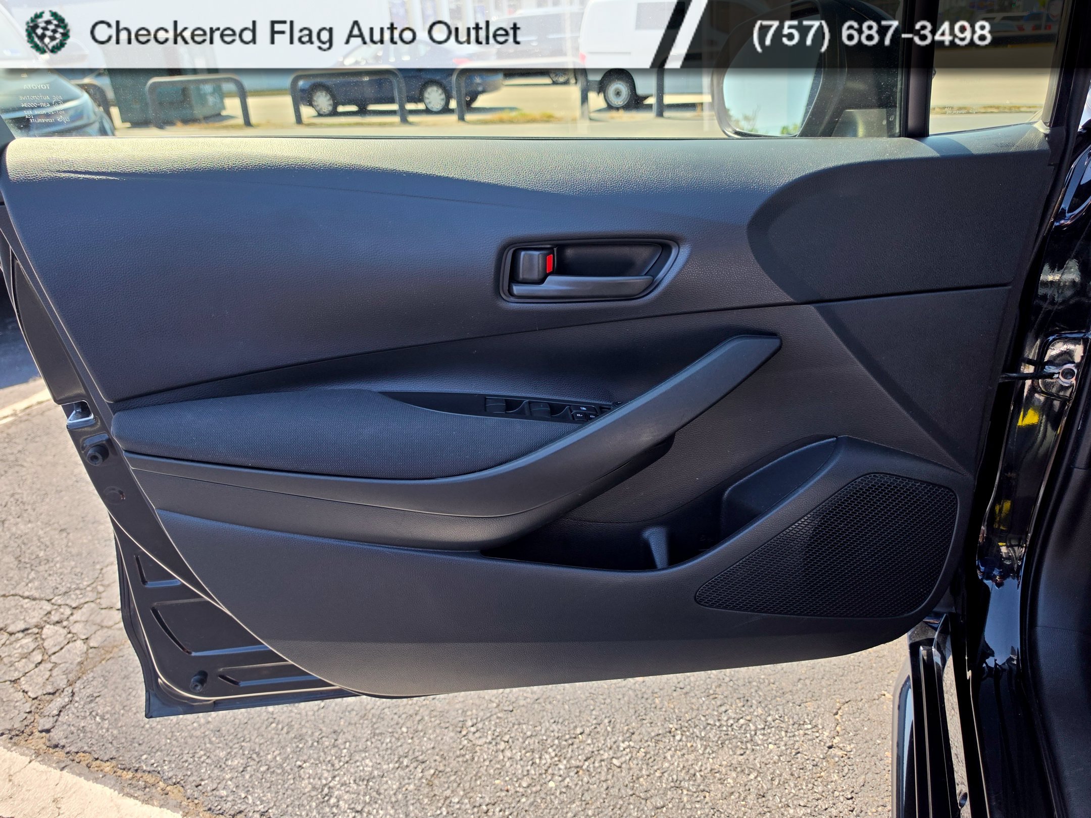 Used 2023 Midnight Black Metallic Toyota LE image 15