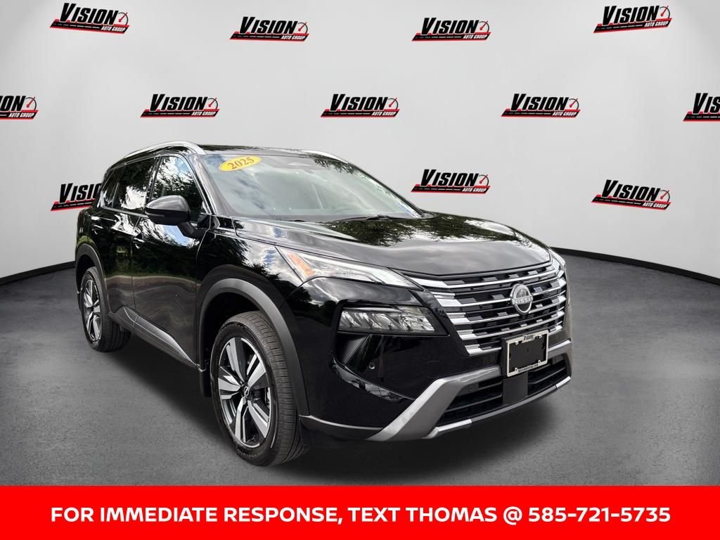 Certified Used 2025 Black Nissan SL image 3