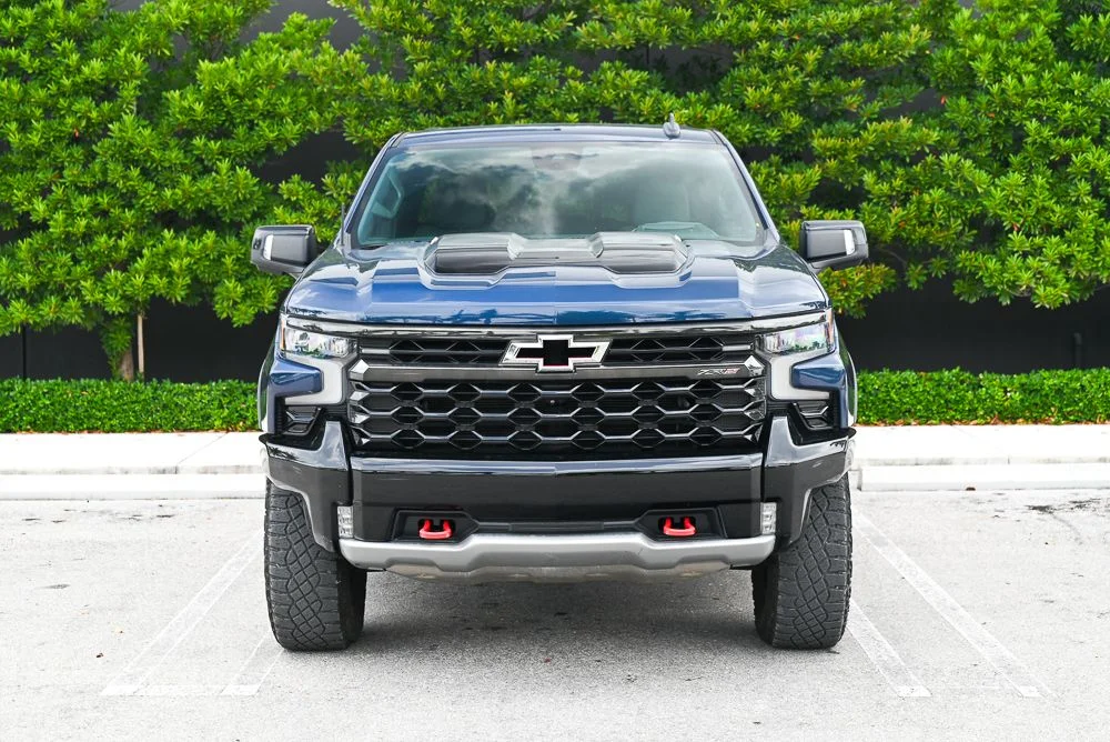 Used 2022 Blue Chevrolet ZR2 image 2
