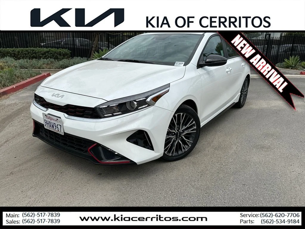 Certified Used 2023 White Kia GT-Line image 1