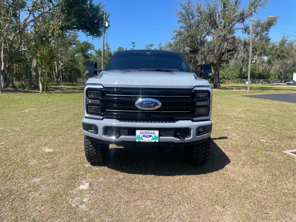 New 2026 Glacier Gray Metallic Tri-Coat Ford F-350® Platinum® image 6