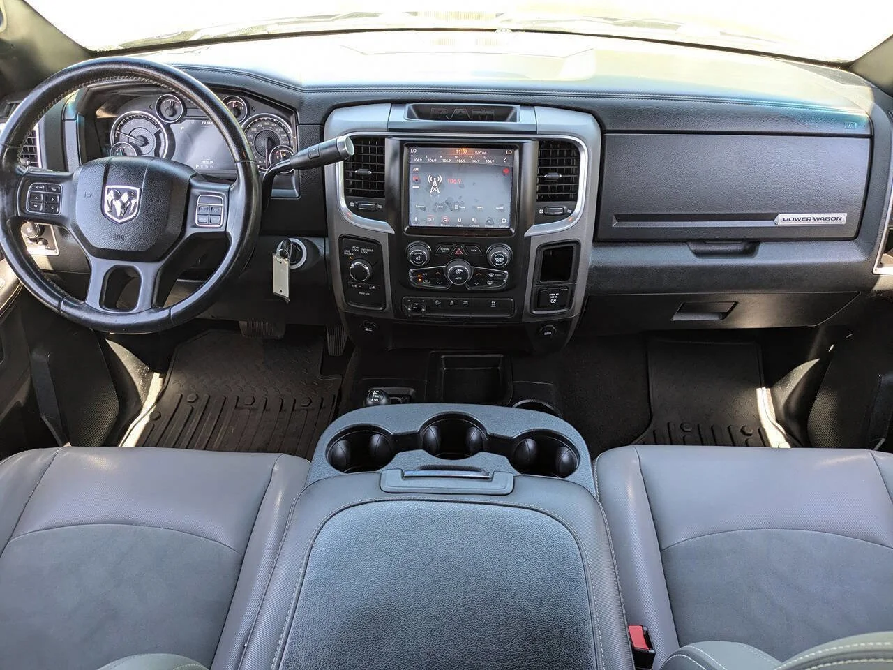 Used 2018 Brilliant Black Crystal Pearlcoat Ram Power Wagon image 17