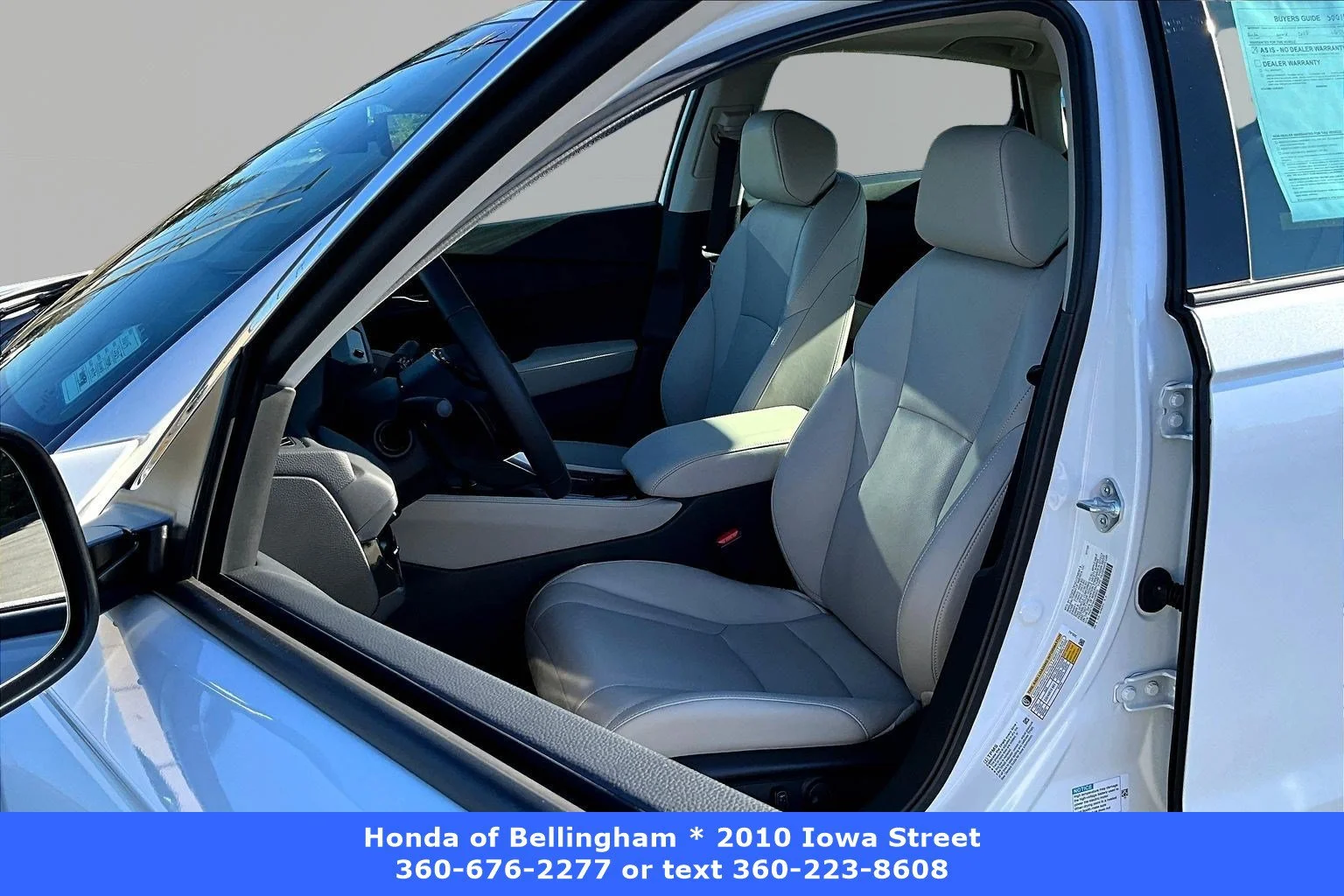 Certified Used 2025 Platinum White Pearl Honda HYBRID TOURING image 50