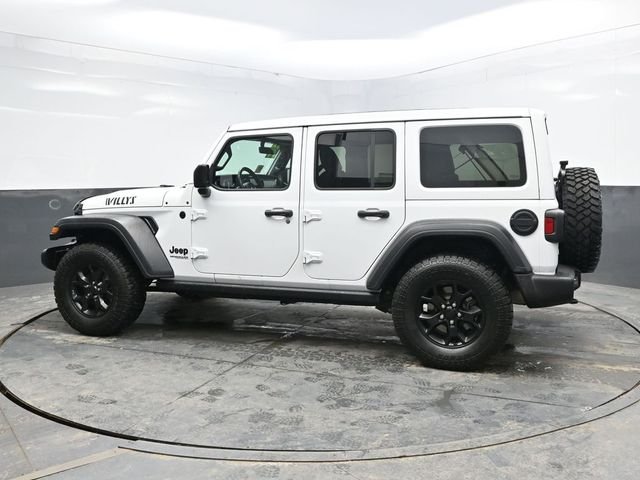 Used 2020 White Jeep Unlimited Willys image 4