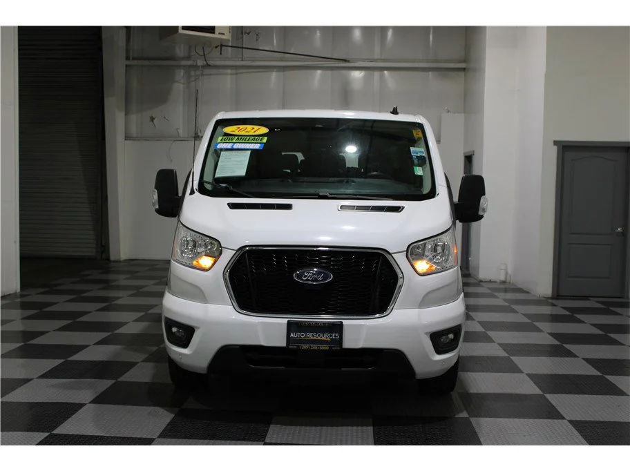 Used 2021 White Ford XLT w/Low Roof Van 3D image 2