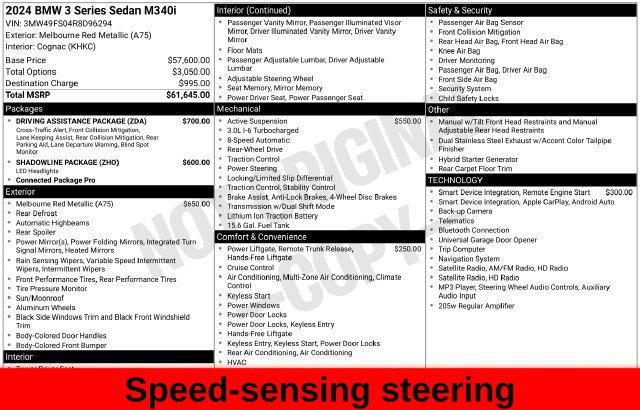 2024 BMW 3 Series M340i - Photo 47