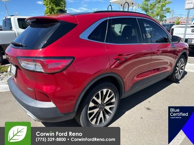 Used 2020 Red Ford Titanium image 9