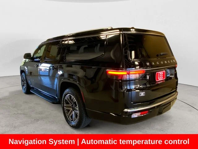 Used 2024 Diamond Black Crystal Pearlcoat Jeep Series II image 3