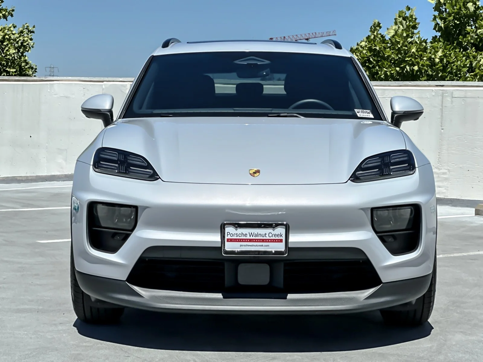 Used 2025 Ice Grey Metallic Porsche Electric 4S image 11