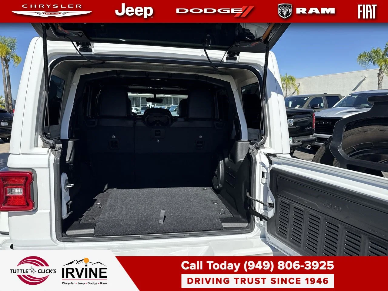 Used 2023 Bright White Clearcoat Jeep High Altitude image 37