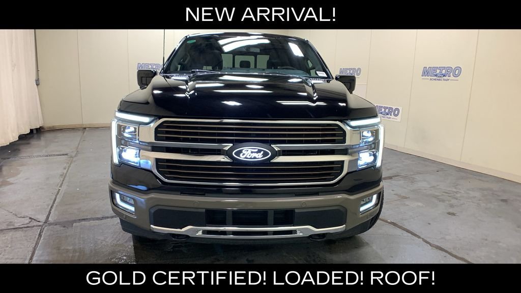 Certified Used 2025 Black Metallic Ford King Ranch image 54