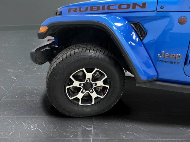 Used 2022 Blue Pearl Jeep Unlimited Rubicon image 35