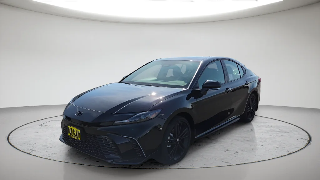 New 2026 Black Toyota SE Nightshade image 2