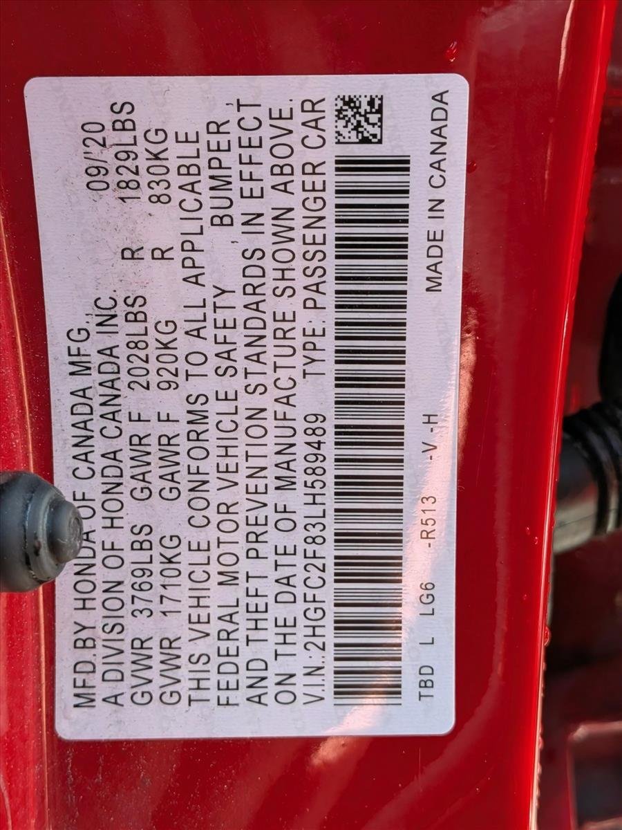 Used 2020 Red Honda Sport image 16