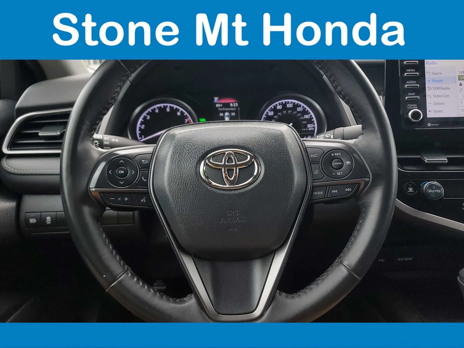 Used 2023 Midnight Black Metallic Toyota SE image 20