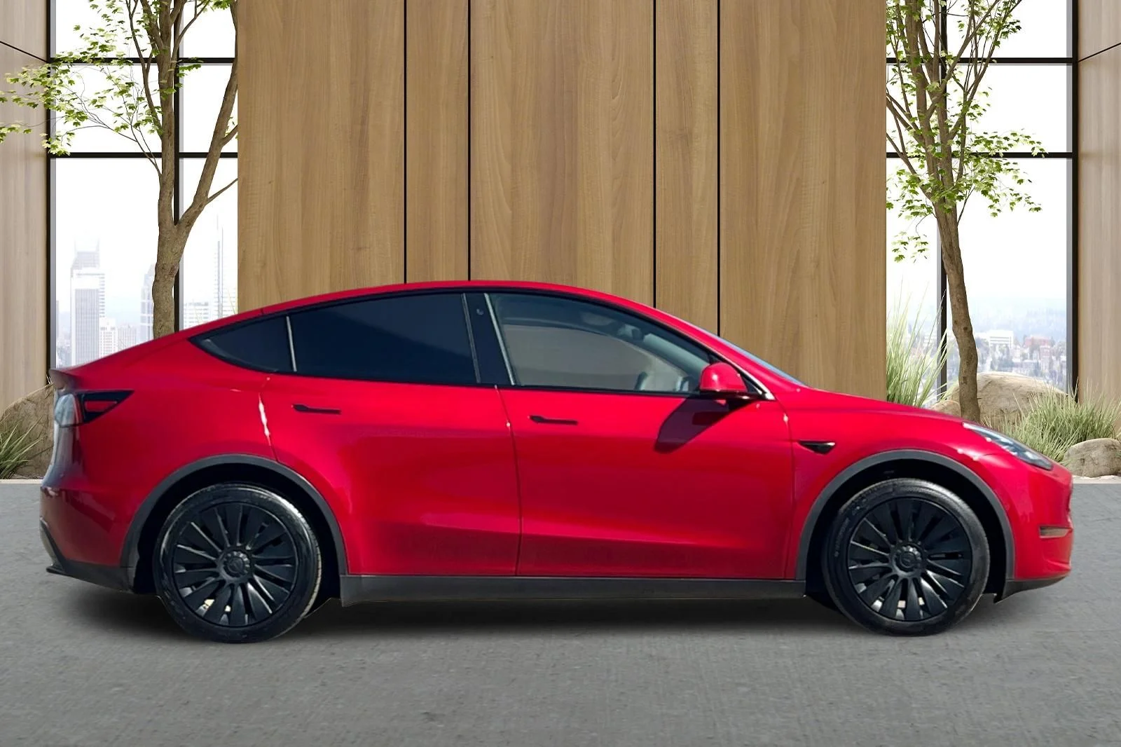 Used 2020 Red Tesla Long Range image 3