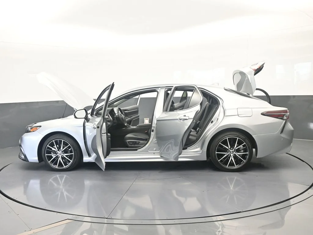 Used 2024 Celestial Silver Metallic Toyota SE image 67