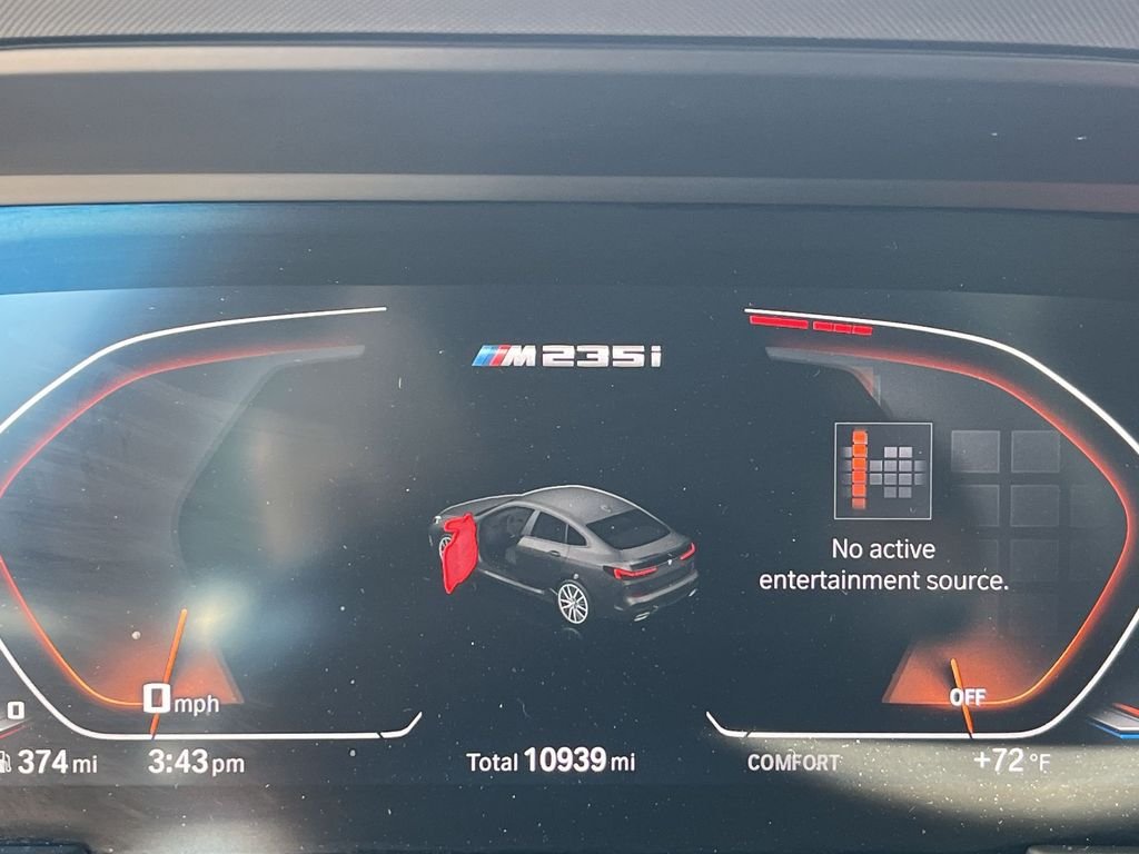 Certified Used 2024 Black Sapphire Metallic BMW M235i xDrive image 14